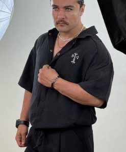 Alternative view of پیراهن باکسی کروم هارتز کد(028) Chrome Hearts